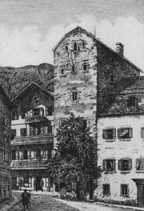 Linolschnitt Hans Philipp; © Bezirksarchiv Pinzgau